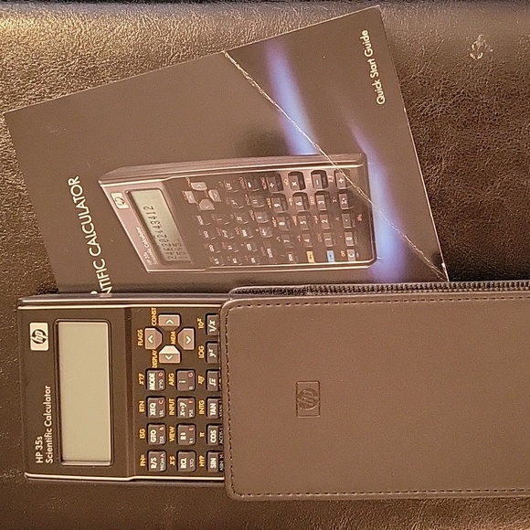 HP 35s Scientific Calculator - Black and Silver - Picture 8 of 9